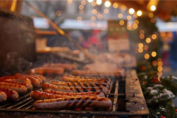 Leckere Grillwürstchen von der Fleischerei Schröder